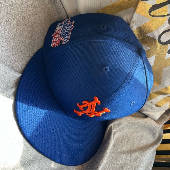 New Era 59FIFTY New York Mets 1986 World Series Side Patch Fitted - Picture 4 of 5